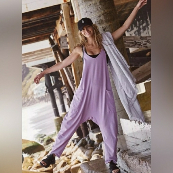 Free People Pants - COPY - NWT FREE PEOPLE HOT SHOT ONESIE, SIZE XS, CHIVE BLOSSOM